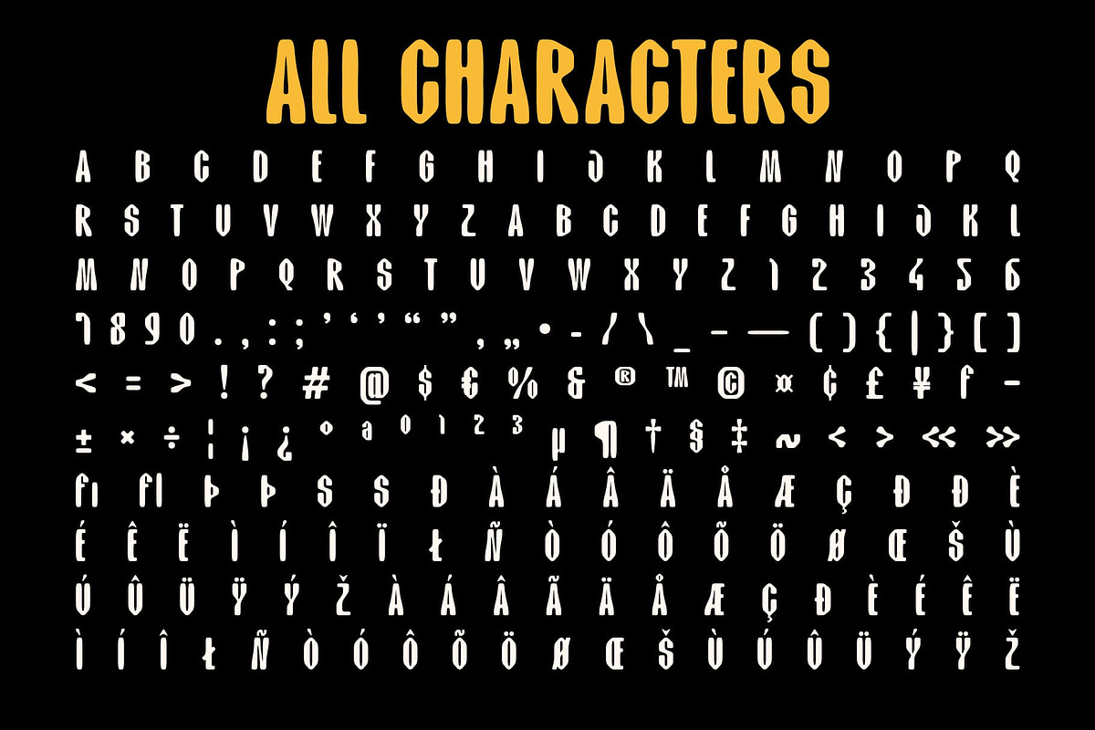 CS Wicked Drawn, a Sans Serif Font by Craft Supply Co. (Photo 7 of 8)