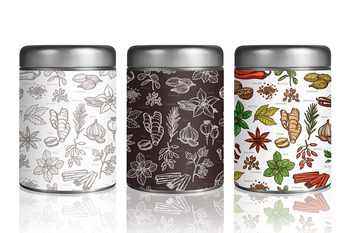 UPDATE! Herbs And Spices Sketches, a Food Illustration by alexrockheart (Photo 2 of 5)