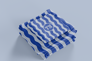 Beach Pile of Towels Mockup, a Household Mockup by Xtrahive