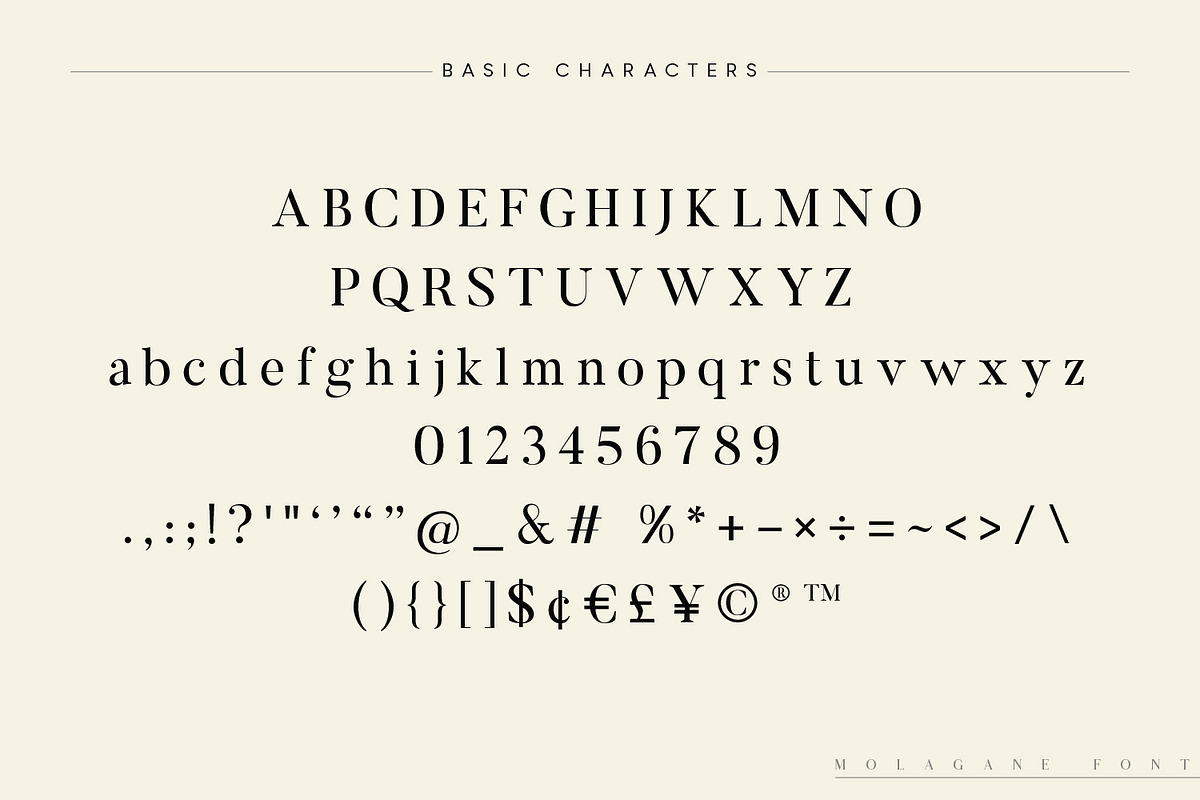 Molagane | Fancy Serif Typeface, a Serif Font by Qaratype (Photo 24 of 26)