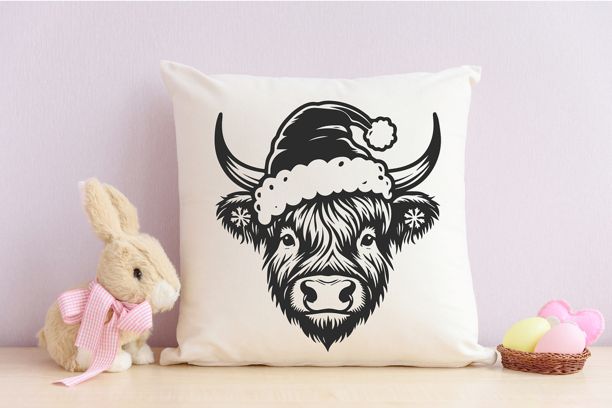 Highland Cow svg Bundle, a Seasonal Illustration by Libby Wishes (Photo 5 of 5)