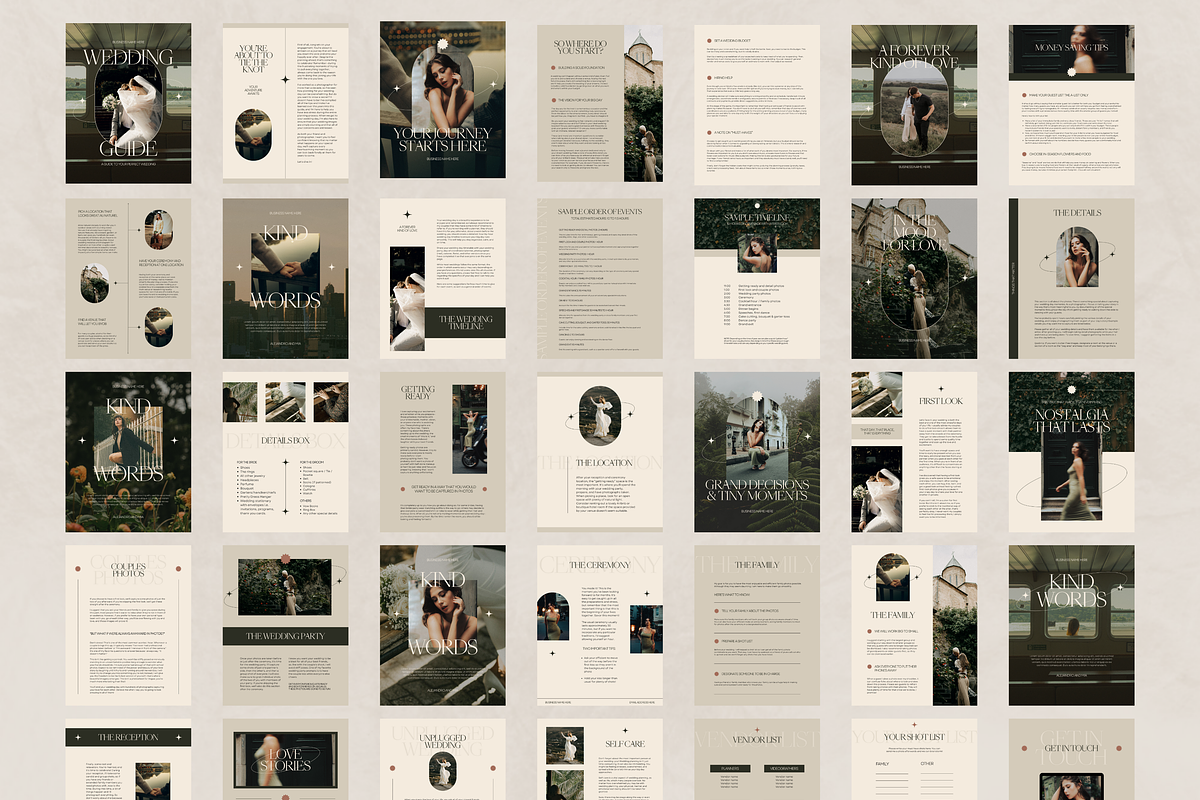 Wedding Photography Client Guide, a Marketing Template by Branding Babe Co. (Photo 7 of 9)