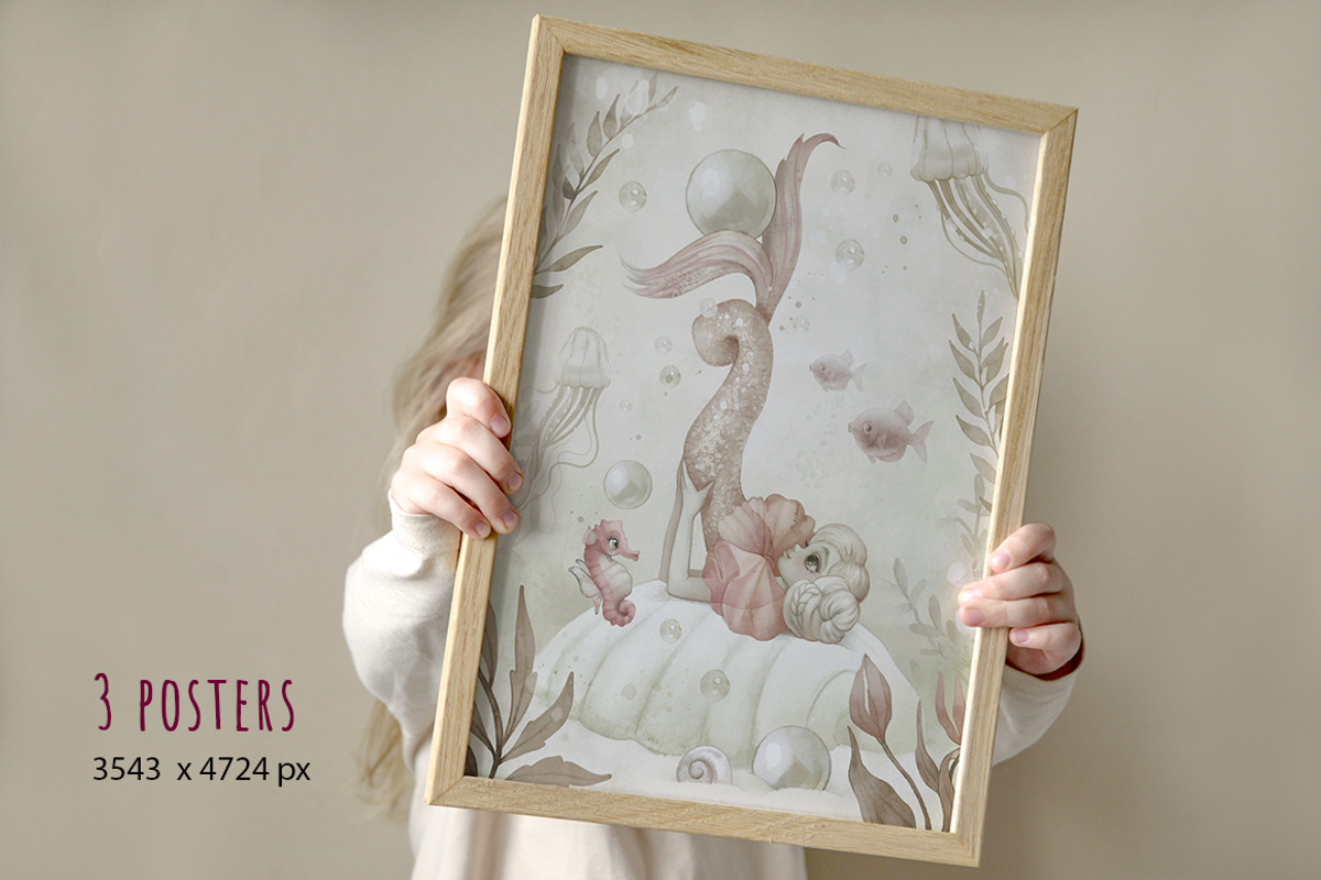 Watercolor Graphics & patterns, a Wallpaper Graphic by TanyaSchuka (Photo 9 of 16)