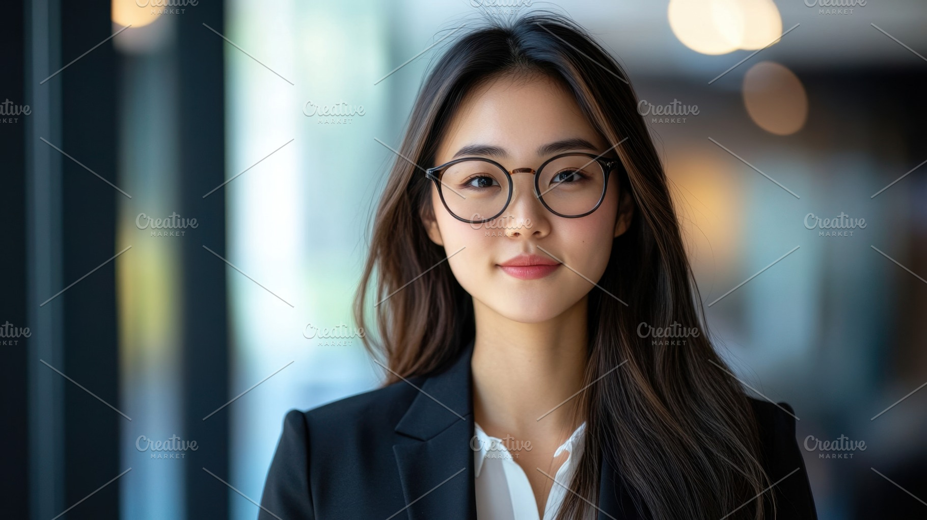 Confident pro with glasses, a Photo by Beautiful things
