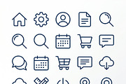 vector Bunles Designer Icon Set, an Outline Icon by adenpinkstore (Thumbnail 10 of 14)