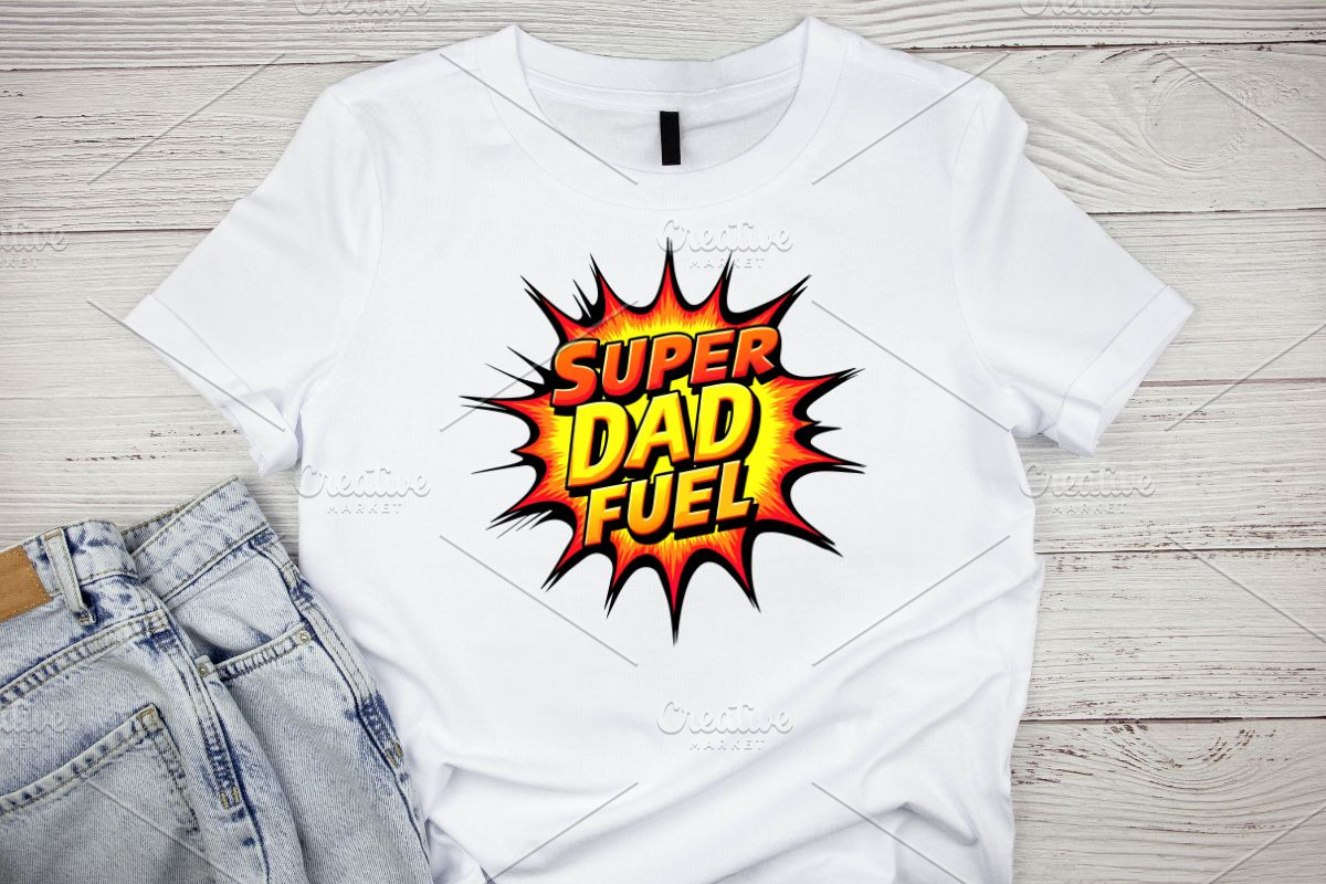 Super Dad Fuel – Father's Day SVG, an Illustration by Awieee1 (Photo 2 of 4)