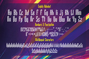 Synthcore - Fututristic Display Font, a Blackletter Font by JumboDesign (Thumbnail 3 of 5)