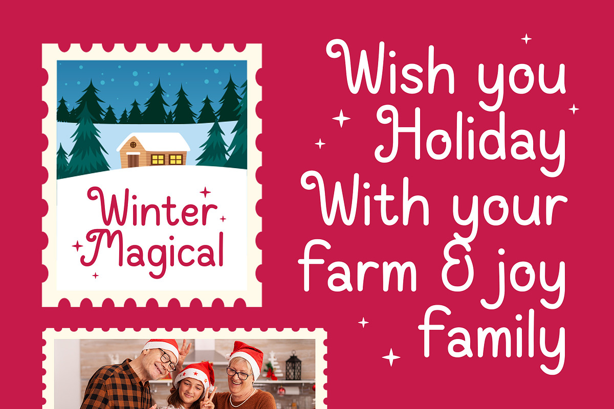 DT Wishes Holiday, a Symbol Font by Dryy.type (Photo 3 of 8)