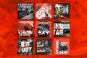 Xtreem Offroad Instagram Templates