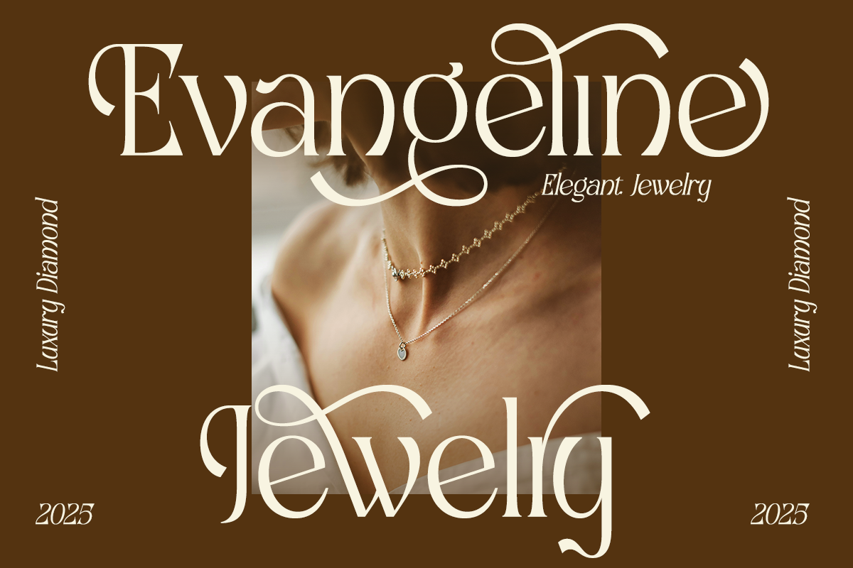 Varonde - Luxury Serif Font, a Font by RagamKata (Photo 3 of 10)