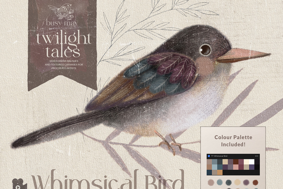 Mystic Procreate Brush Toolbox, a Brush Add-On by Busy May Studio (Photo 10 of 11)