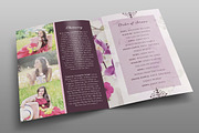 Orchid Funeral Program, a Brochure Template by Royallove (Thumbnail 2 of 5)