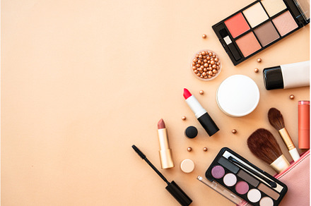 Make-up beauty products at pastel, a Beauty & Fashion Photo by Nadia-nb