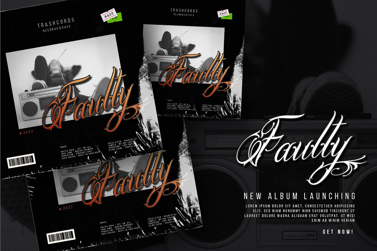 Lentamy Ebigail | Tattoo Script, a Script Font by Denustudios (Photo 7 of 14)