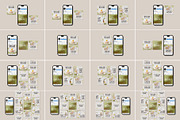 Instagram Post Mockup Bundles, an iPhone Mockup by Graphic Aesthetic (Thumbnail 2 of 25)