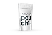 Stand Up Pouch Mockup Half Side view, a Cups & Container Mockup by easymock (Thumbnail 10 of 12)