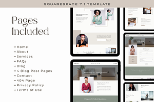 Squarespace Template: Sirona