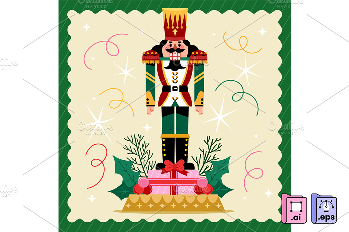 Festive Nutcracker Illustration, a Person Illustration by MISS CHATZ (Photo 1 of 3)