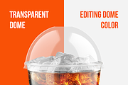 Soda Cup 500ml With Ice Mockup, a Cups & Container Mockup by BlackMockup (Thumbnail 4 of 14)