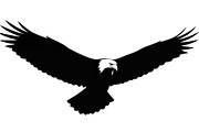 50 Flying Eagle Silhouette Vector Bu, an Illustration by Designs_River (Thumbnail 25 of 51)
