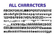 CS Syberic – Techno Font, a Sans Serif Font by Craft Supply Co. (Thumbnail 8 of 8)
