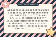 Fox Vincent: 4 Font Styles, a Symbol Font by Fox7 By Rattana (Thumbnail 9 of 12)