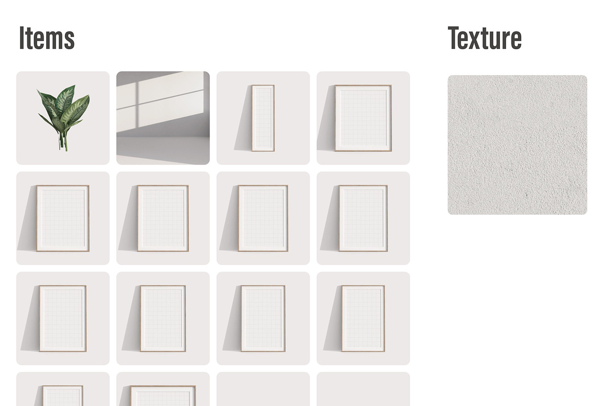 Mini Frame Mockup Creator 1, a Print Template by Ceacle Mockup (Photo 2 of 3)