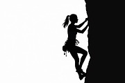 Adventure Climbers Silhouette Set, an Illustration by jahid234 (Thumbnail 11 of 21)