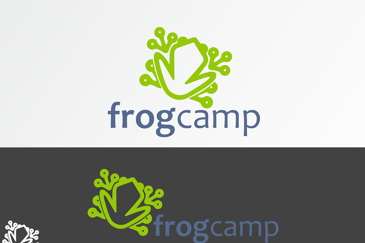 Frog Camp Logo Template, a Branding & Logo Template by Raj Shop (Photo 6 of 6)