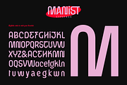 Manist - Geometric Sans Serif, a Sans Serif Font by RedyStudio (Thumbnail 3 of 12)
