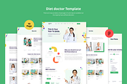 Doctor Landing page, a Landing Page Template by Themespell (Thumbnail 1 of 5)