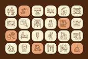 Warehouse Icon Art Set, an Outline Icon by Prosymbols (Thumbnail 5 of 7)