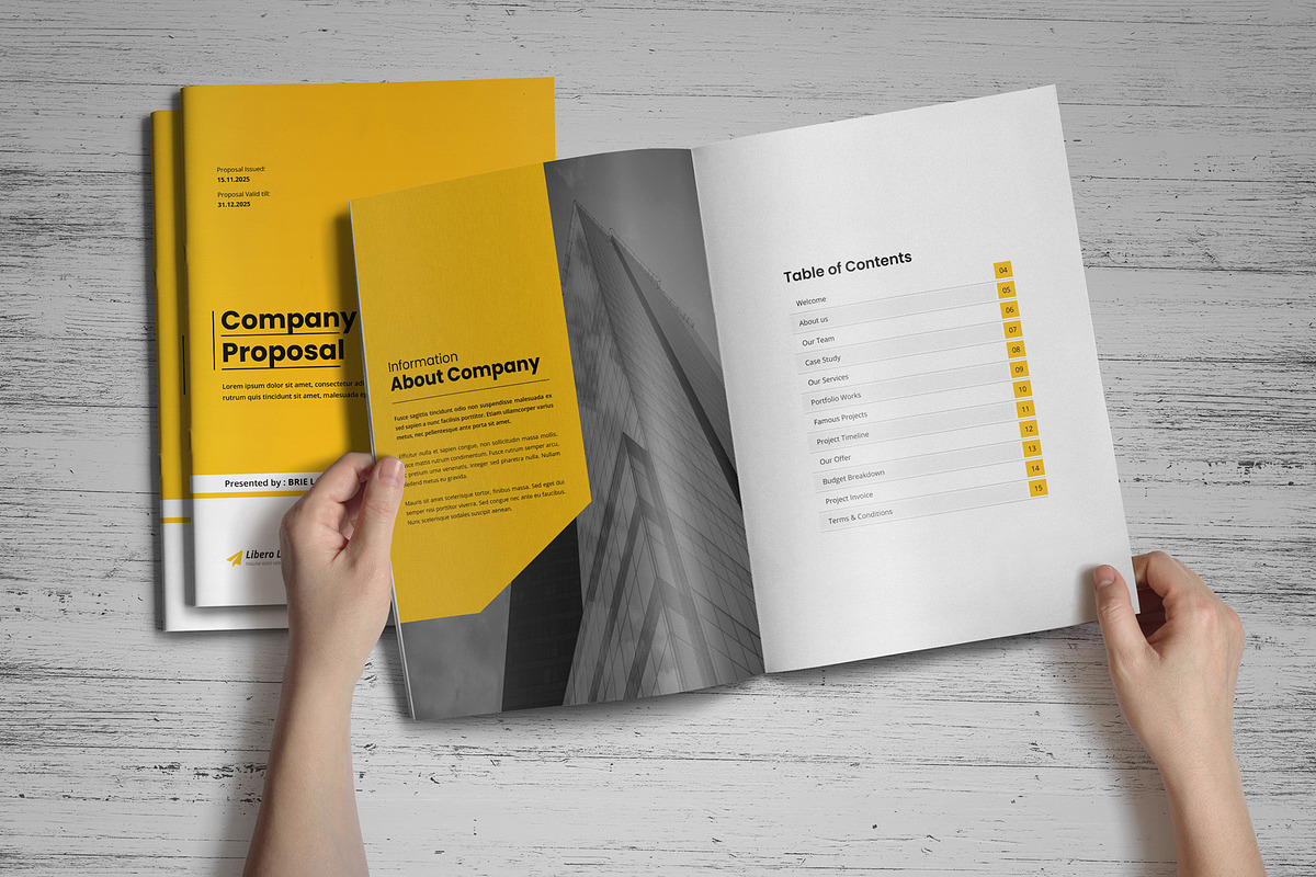 Project Business Proposal v4, a Brochure Template by Miyaji75 (Photo 2 of 18)