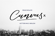 iPad Lettering Brush - Canvas, a Brush Add-On by Sasha Hickson (Thumbnail 1 of 5)