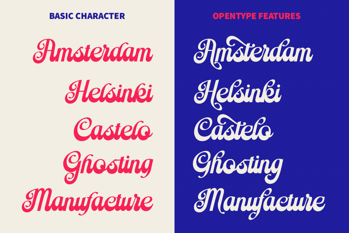 Lhasting Retro-Modern Script Font, a Script Font by Letter Fresh (Photo 5 of 10)