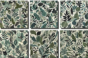 Bold Modern Botanical Pattern, a Background Graphic by DreamCafeArt (Thumbnail 3 of 5)