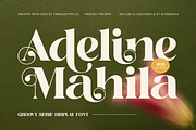 Adeline Mahila Groovy Serif Font, a Serif Font by timelesstype.co (Thumbnail 1 of 20)