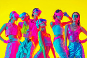 Neon Cyberpunk Girls Photo Pack, a Person Illustration by StockVerse Creative (Thumbnail 4 of 4)