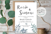 Palm Leaves watercolor hand painted, a Decorative Illustration by MaraquelaStudio (Thumbnail 3 of 4)