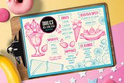 FREE! Trifold + Dessert Menu, a Brochure Template by BarcelonaShop (Thumbnail 1 of 3)