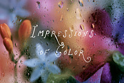 Flowers Under Wet Glass Backgrounds, a Background Graphic by Lana Elanor (Thumbnail 9 of 18)