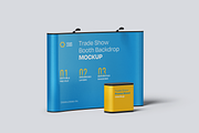 Exhibition Stand Mockup Set, an Advertising Mockup by Xtrahive (Thumbnail 3 of 5)