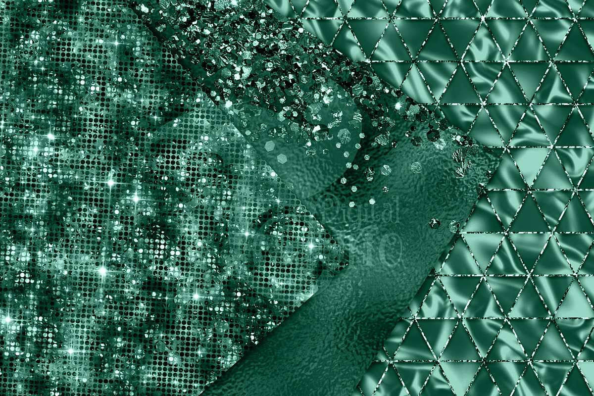 Luxury Emerald Textures, a Texture Graphic by Digital Curio