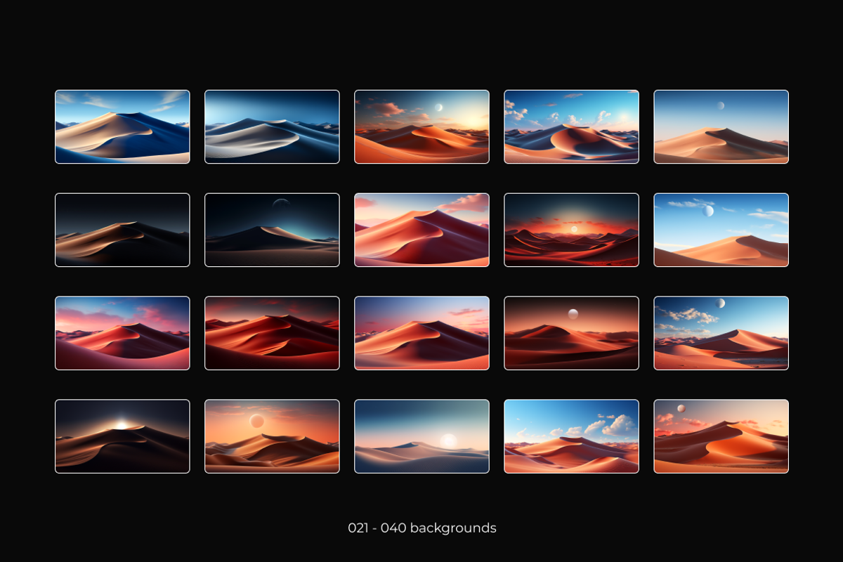 Arrakis Dunes Background Set, a Background Graphic by Digital Blood (Photo 5 of 15)