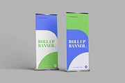 Roll Up Banner Mockup, an Advertising Mockup by Pikachudesign (Thumbnail 5 of 5)