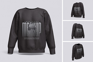 Sweatshirt Mockup, a Shirt Mockup by HanaSaka_Studio