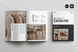 Product Catalog Brochure Template, a Brochure Template by Creatiya Type