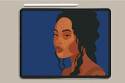 Nature Goddess Woman Character PFace, a Person Illustration by Imaginary Party (Thumbnail 6 of 10)