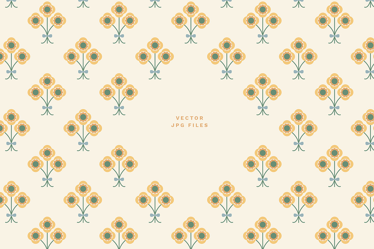 Blossom - Earthy Patterns & Shapes, a Pattern Graphic by Basia Stryjecka (Photo 11 of 33)