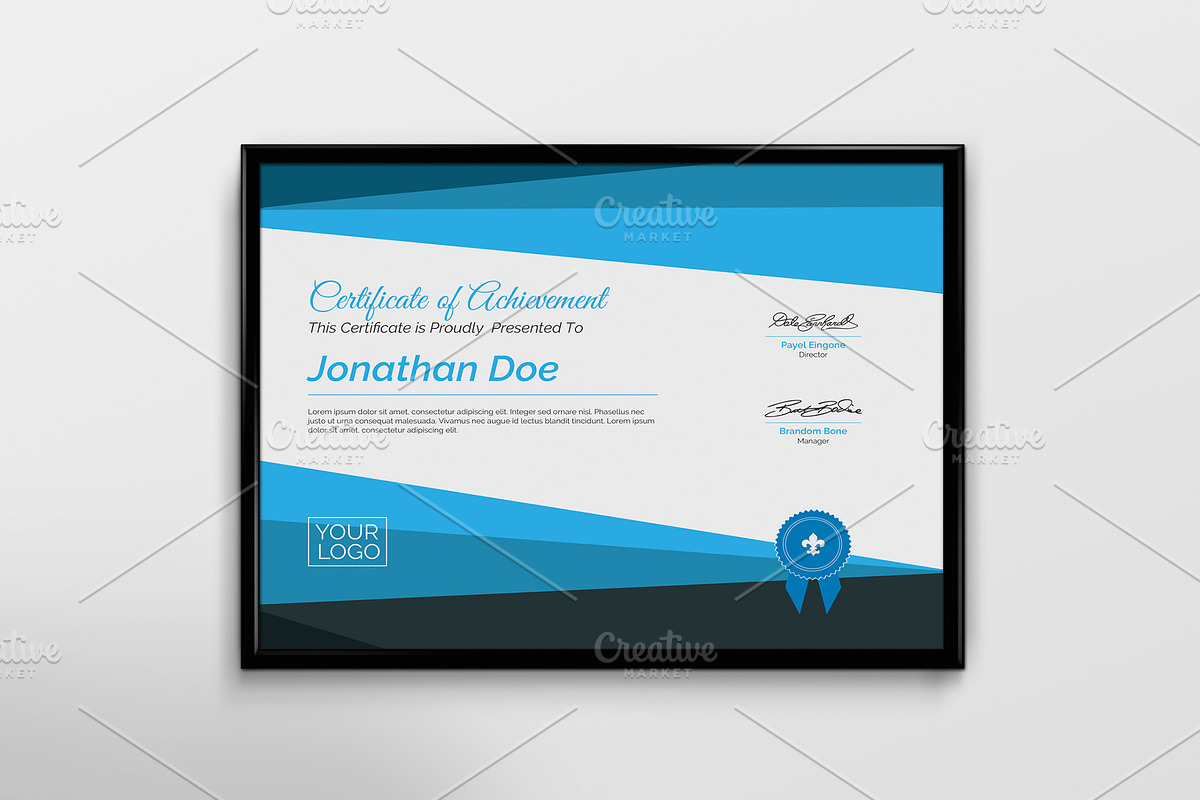 Multipurpose Certificate, a Stationery Template by Cristal Pioneer (Photo 2 of 5)